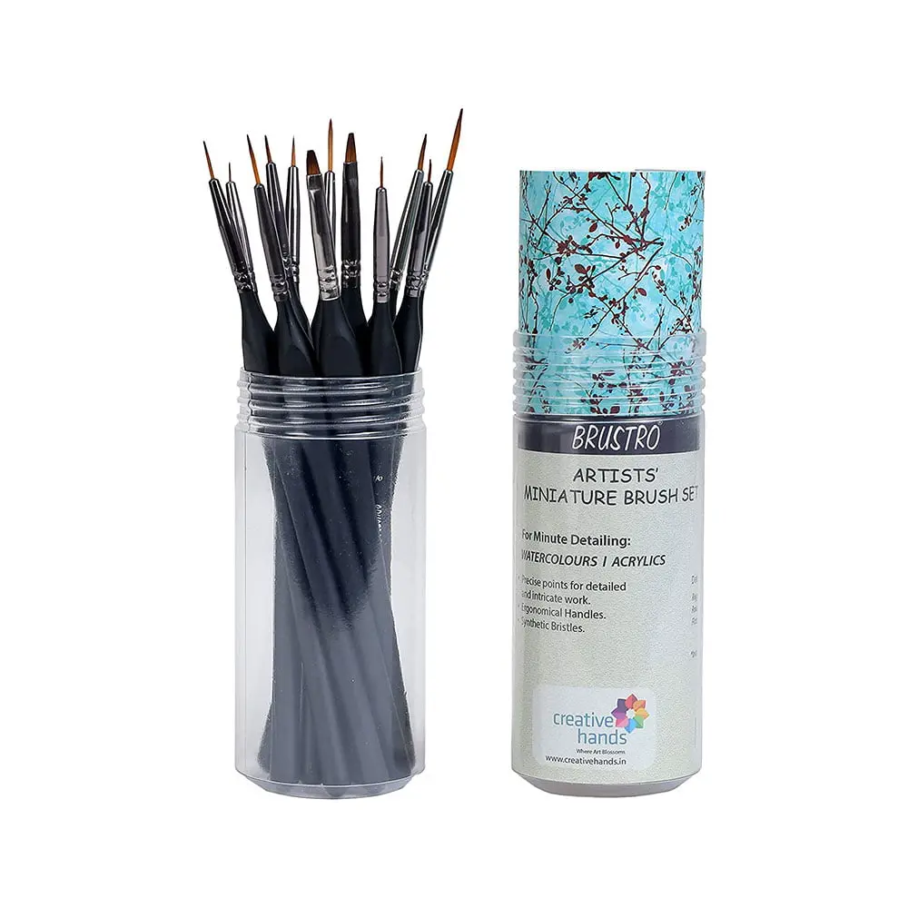 ARTISTS MINIATURE BRUSH SET OF 12
