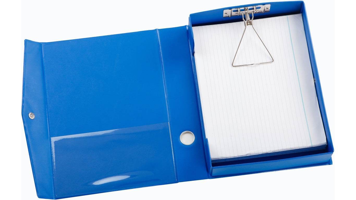 WORLDONE DC225 DOCUMENT BOX WITH BUTTON CLOSURE